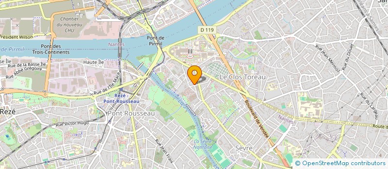 localisation de l'entreprise MONSIEUR YVES VALLE à NANTES