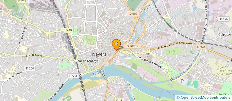 localisation de l'entreprise MONSIEUR YVES VALLET à NEVERS
