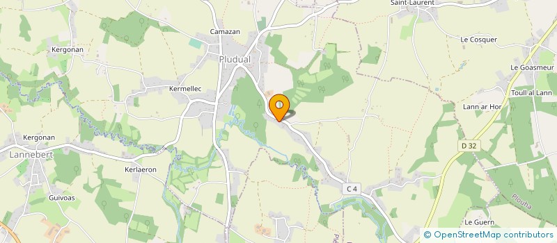 localisation de l'entreprise MONSIEUR YVES VANDEPERRE à GOMMENEC'H