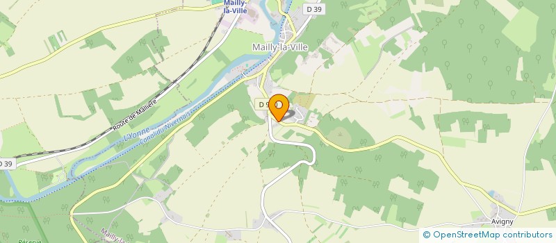 localisation de l'entreprise MONSIEUR YVES VARANGUIN à MAILLY-LA-VILLE