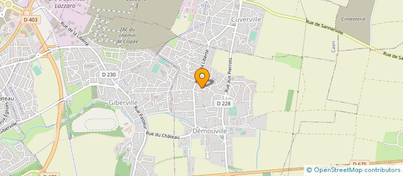 localisation de l'entreprise MONSIEUR YVES VAULEGEARD à DEMOUVILLE