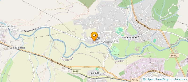 localisation de l'entreprise MONSIEUR YVES VAUTE  PAYRIN-AUGMONTEL