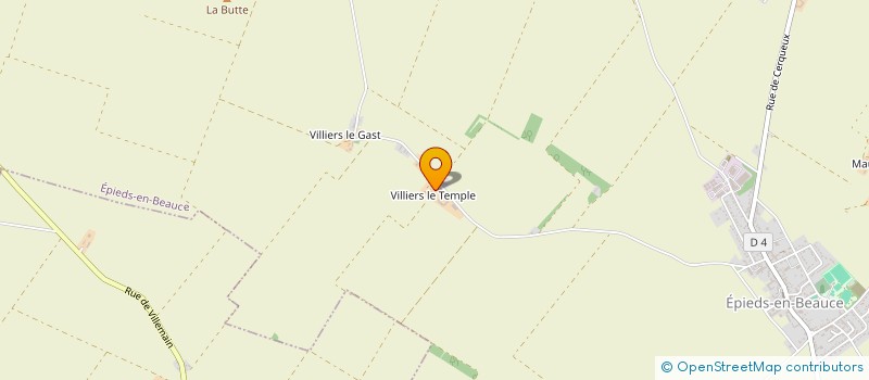 localisation de l'entreprise MONSIEUR YVES VENOT  EPIEDS-EN-BEAUCE