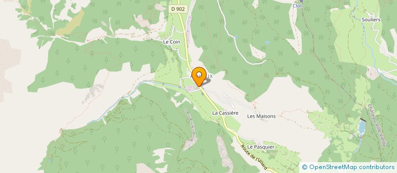 localisation de l'entreprise MONSIEUR YVES VERDON  ARVIEUX