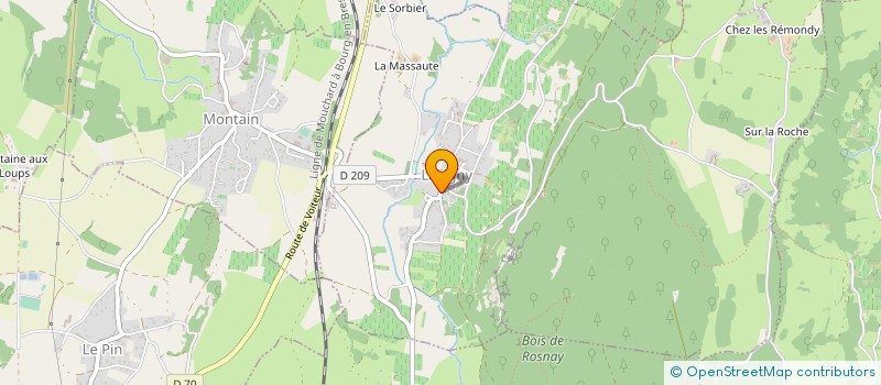 localisation de l'entreprise MONSIEUR YVES VERNET à LAVIGNY