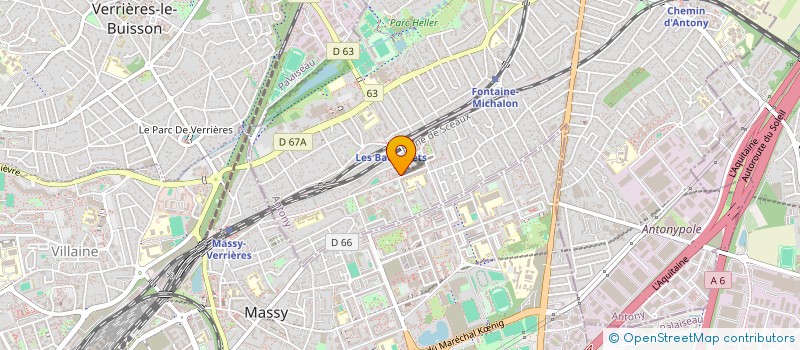 localisation de l'entreprise MONSIEUR YVES VIAUD à ANTONY