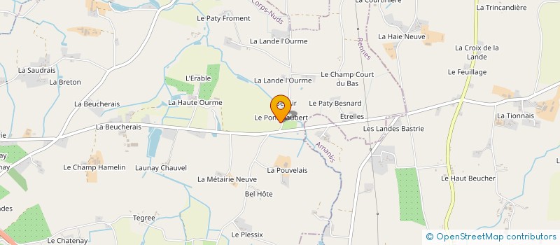 localisation de l'entreprise MONSIEUR YVES VIEL à PIRE-CHANCE