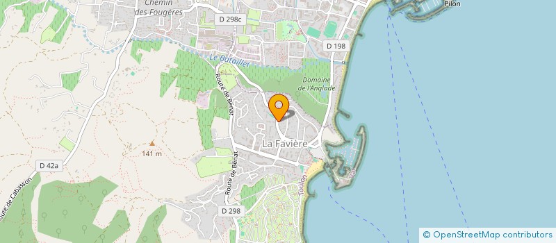 localisation de l'entreprise MONSIEUR YVES WAXIN  BORMES-LES-MIMOSAS