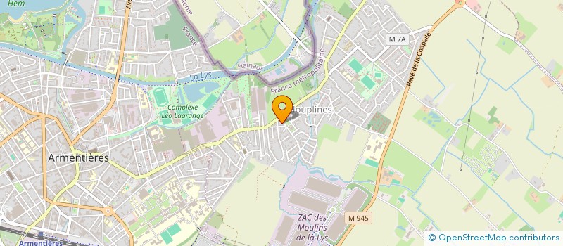 localisation de l'entreprise MONSIEUR YVES WEISSE  HOUPLINES