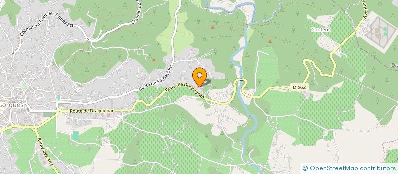 localisation de l'entreprise MONSIEUR YVES WENGER  LORGUES