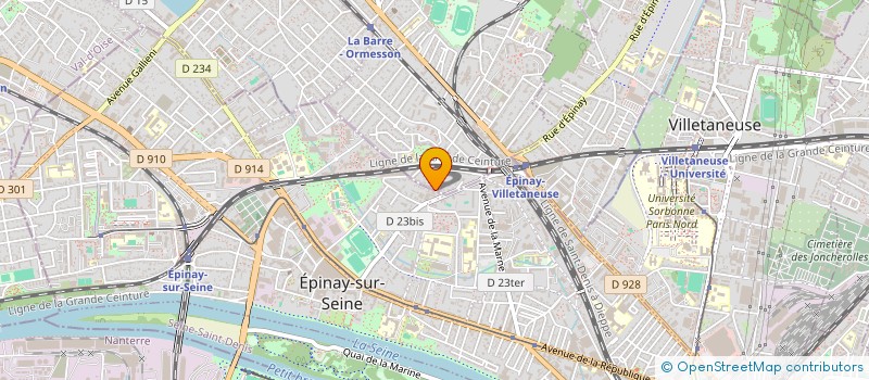 localisation de l'entreprise MONSIEUR YVES YABA  DEUIL-LA-BARRE