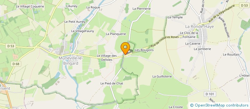localisation de l'entreprise MONSIEUR YVES YON à SAINT-SAUVEUR-VILLAGES
