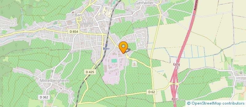 localisation de l'entreprise MONSIEUR YVES ZAEGEL  BARR