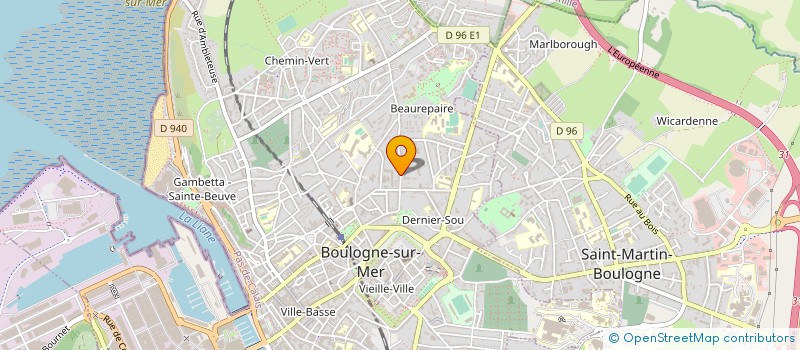 localisation de l'entreprise MONSIEUR YVES ZAKIEWICZ à BOULOGNE-SUR-MER