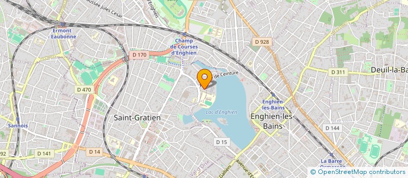 localisation de l'entreprise MONSIEUR YVES ZERBIB YVES  SAINT-GRATIEN