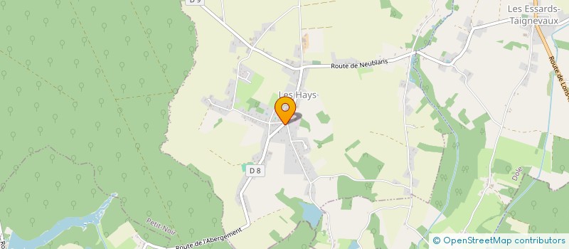 localisation de l'entreprise MONSIEUR YVETTE MEUNIER à LES HAYS