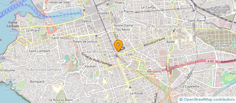localisation de l'entreprise MONSIEUR YVON ABIVEN à MARSEILLE