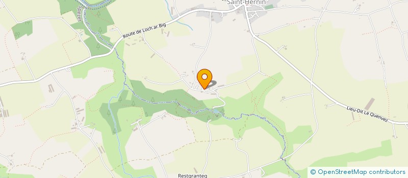 localisation de l'entreprise MONSIEUR YVON BALLER  SAINT-HERNIN