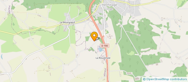 localisation de l'entreprise MONSIEUR YVON BANNIER à PLOEUC-L'HERMITAGE