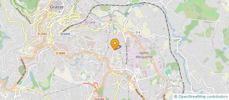 localisation de l'entreprise MONSIEUR YVON BARTHES à GRASSE