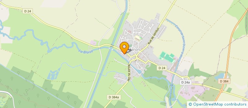 localisation de l'entreprise MONSIEUR YVON BAUDOT à ECLARON-BRAUCOURT-SAINTE-LIVIERE