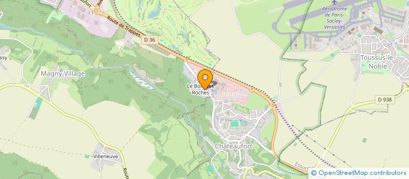 localisation de l'entreprise MONSIEUR YVON BERTHE  MAGNY-LES-HAMEAUX