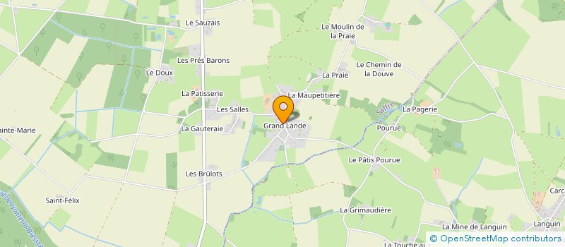 localisation de l'entreprise MONSIEUR YVON BIORET à SAFFRE