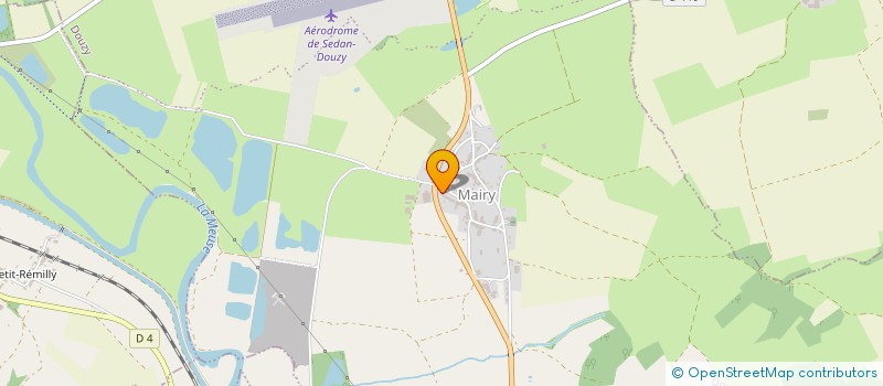 localisation de l'entreprise MONSIEUR YVON BRAIBANT  FRANCHEVAL