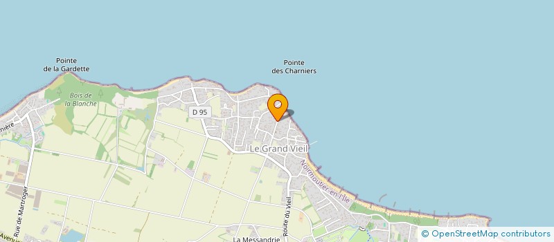 localisation de l'entreprise MONSIEUR YVON BROSSET à NOIRMOUTIER-EN-L'ILE