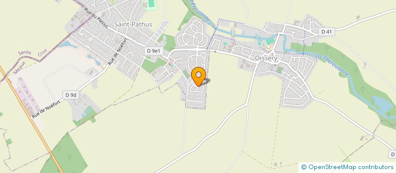 localisation de l'entreprise MONSIEUR YVON BUZZETTI  SAINT-PATHUS