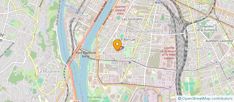 localisation de l'entreprise MONSIEUR YVON CHERY  LYON