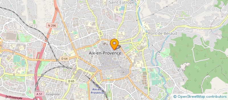 localisation de l'entreprise MONSIEUR YVON CHICHE  AIX-EN-PROVENCE