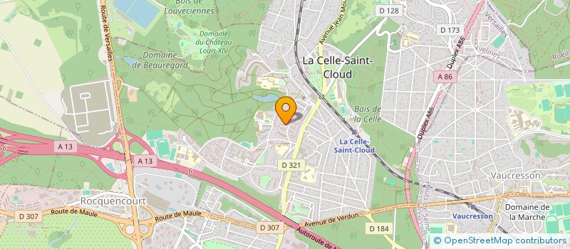 localisation de l'entreprise MONSIEUR YVON COLLOREC à LA CELLE-SAINT-CLOUD