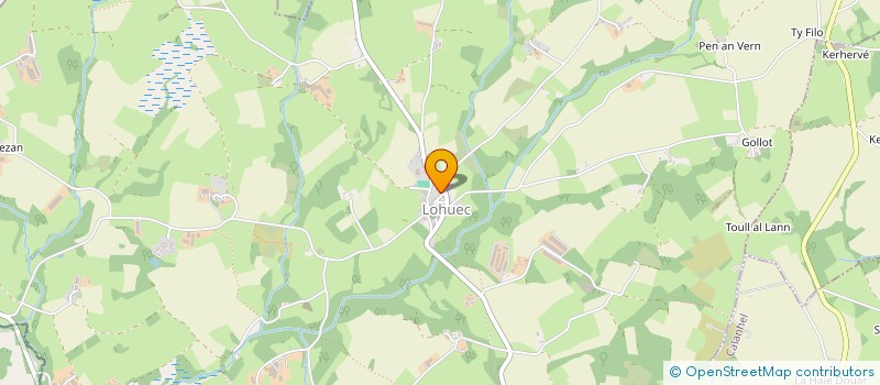 localisation de l'entreprise MONSIEUR YVON CONAN  MAEL-PESTIVIEN