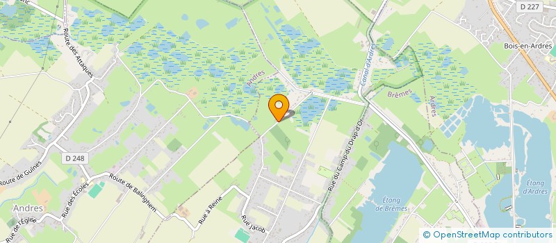 localisation de l'entreprise MONSIEUR YVON CONDETTE  BREMES