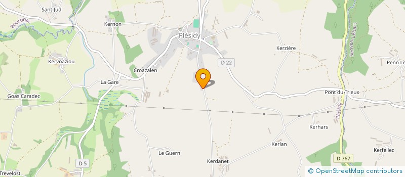 localisation de l'entreprise MONSIEUR YVON DANIEL à SAINT-FIACRE