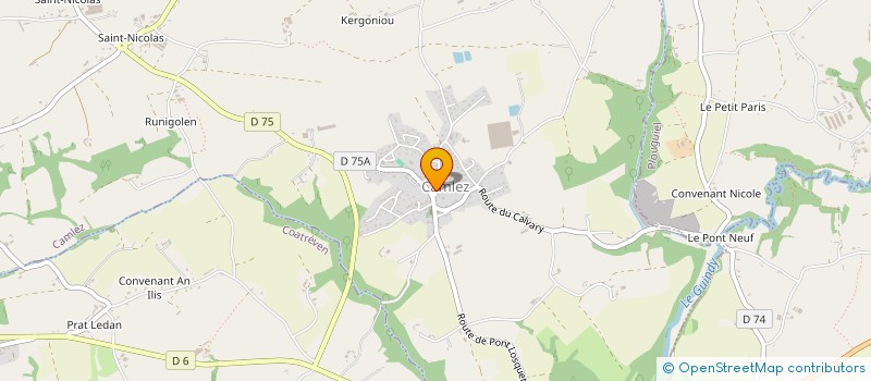 localisation de l'entreprise MONSIEUR YVON DENES à KERMARIA-SULARD