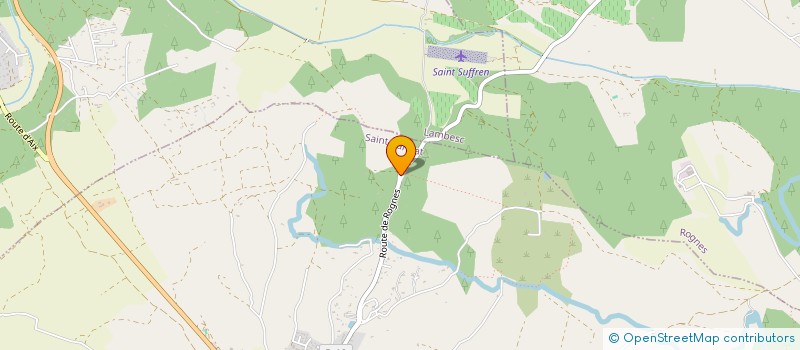 localisation de l'entreprise MONSIEUR YVON DUCHEMIN  SAINT-CANNAT