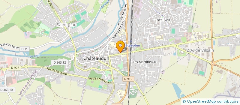 localisation de l'entreprise MONSIEUR YVON EKA à CHATEAUDUN