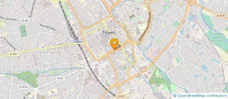 localisation de l'entreprise MONSIEUR YVON FRANZONI à TROYES