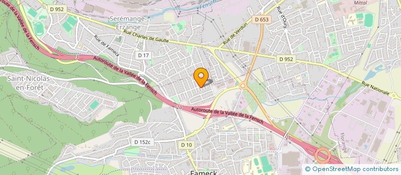 localisation de l'entreprise MONSIEUR YVON FREREUX  CHATEL-SAINT-GERMAIN