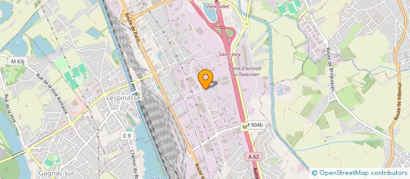 localisation de l'entreprise MONSIEUR YVON GEORGES à SAINT-ALBAN