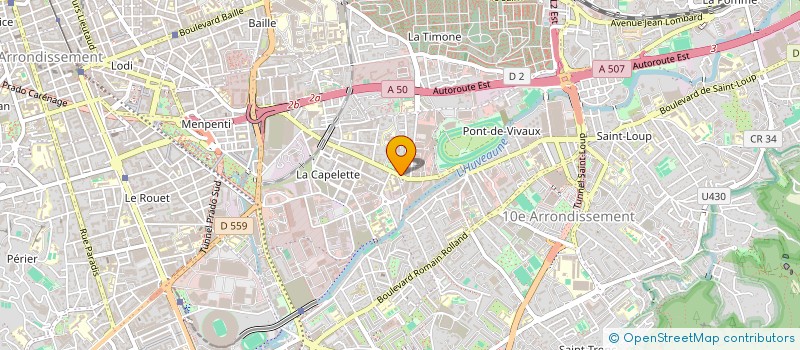 localisation de l'entreprise MONSIEUR YVON GONZALEZ à MARSEILLE