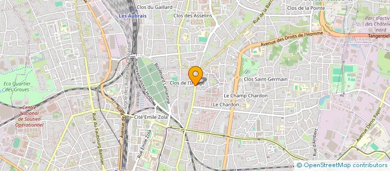 localisation de l'entreprise MONSIEUR YVON GOUPY à ORLEANS