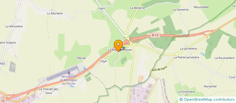 localisation de l'entreprise MONSIEUR YVON HAMELIN à SAINT-HILAIRE-LE-CHATEL
