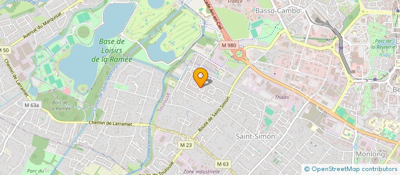 localisation de l'entreprise MONSIEUR YVON HUYNH à TOULOUSE