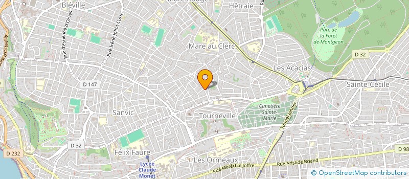 localisation de l'entreprise MONSIEUR YVON JEHAN à LE HAVRE