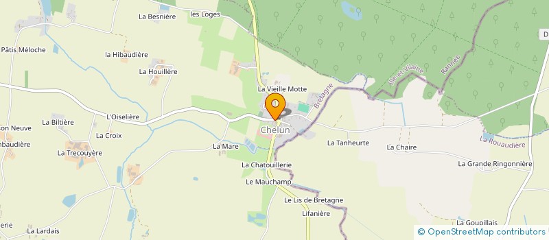 localisation de l'entreprise MONSIEUR YVON JUHEL  CHELUN