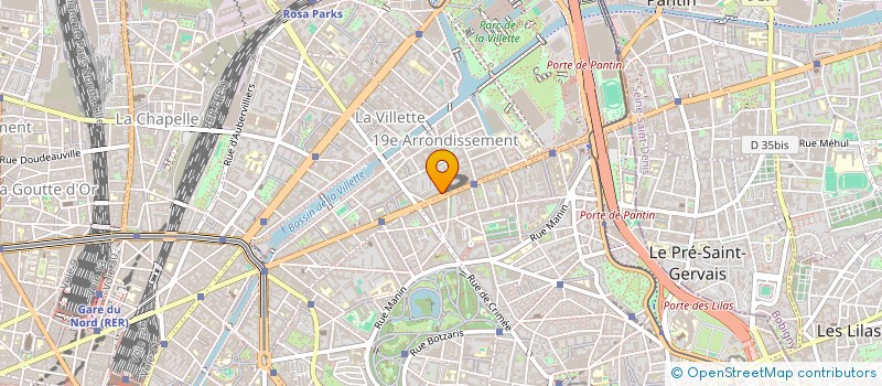 localisation de l'entreprise MONSIEUR YVON KIRCH  PARIS