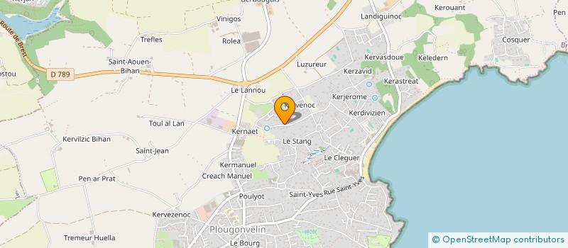 localisation de l'entreprise MONSIEUR YVON LAE à LE CONQUET